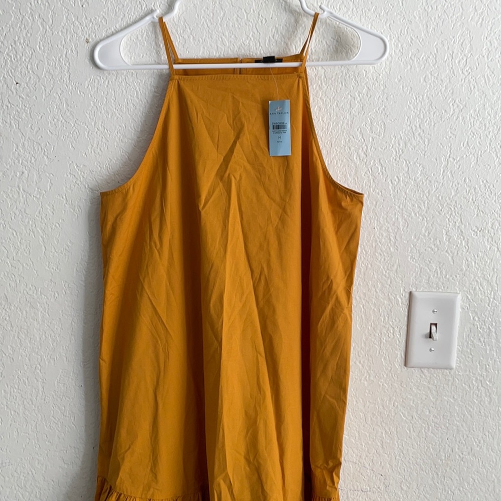 ANN TAYLOR summer dress yellow